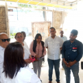 Autoridades realizan recorrido por obras que ejecuta el gobierno en San Cristóbal